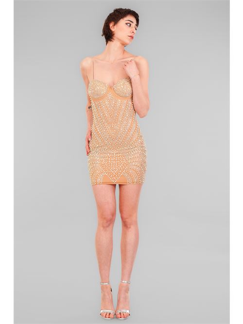 Abito Alaiah con applicazioni The Dress London | ALAIAHBEIGE